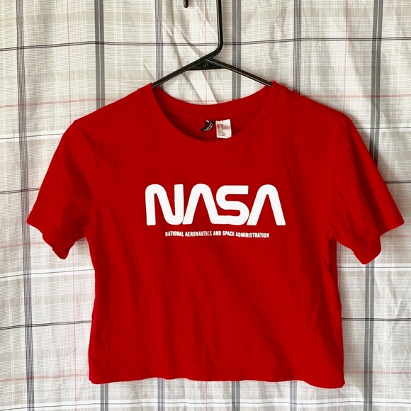 nasa red shirt